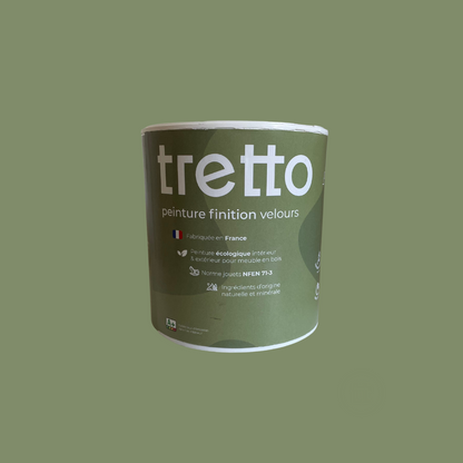 vert olive -  peinture tretto pour meubles interieurs & extérieurs (Norme Jouet)
